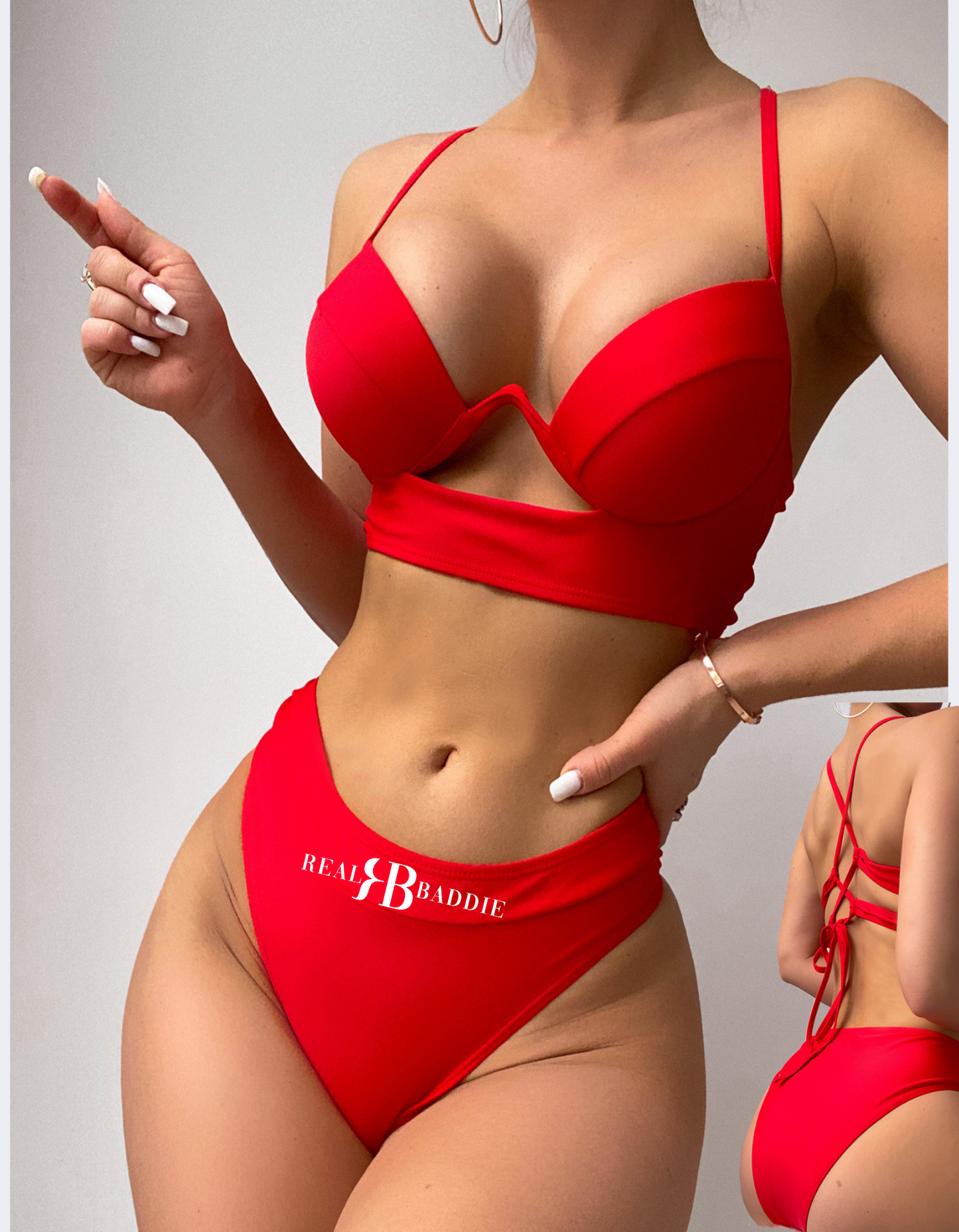 2 Pieces Bikini Women underwire Bikini