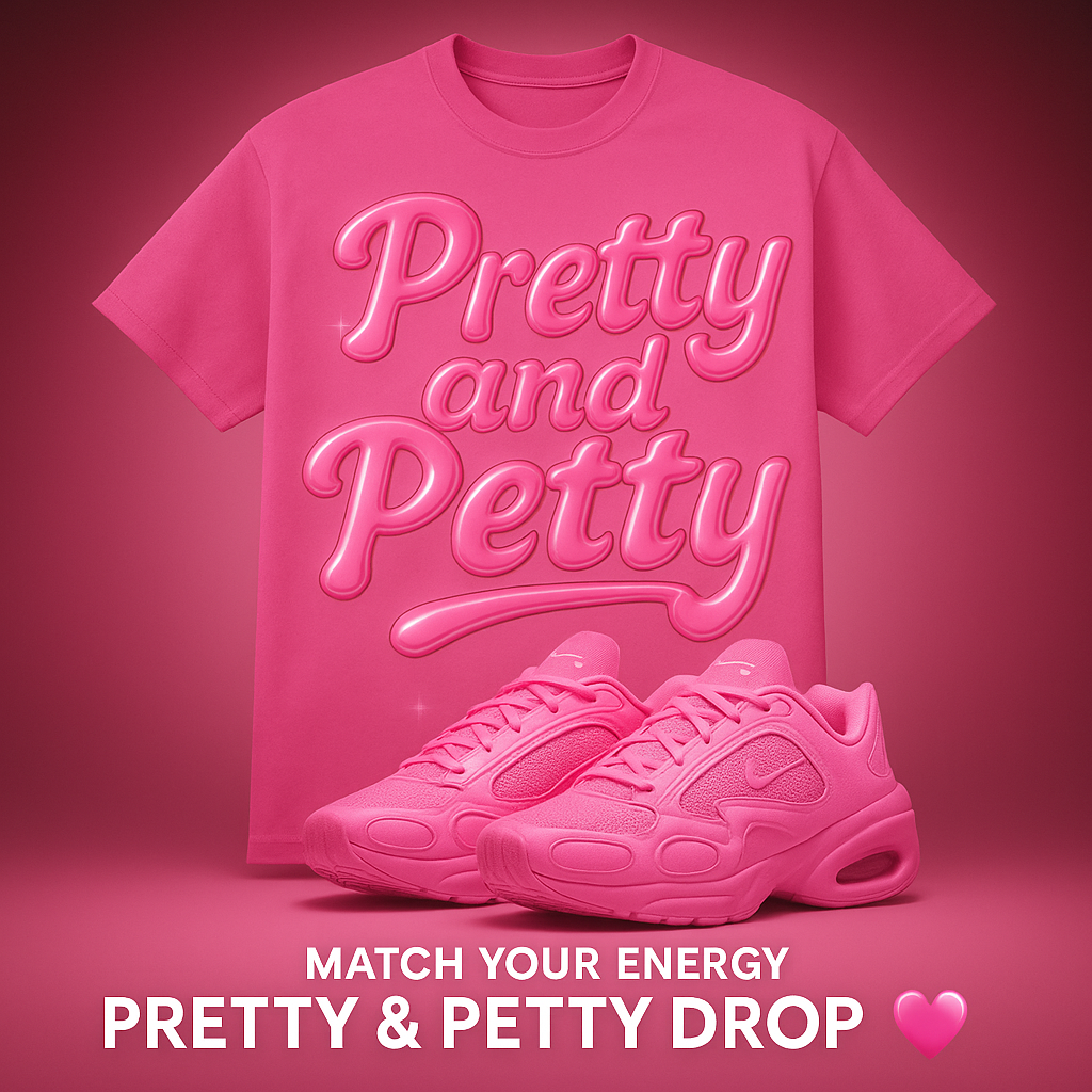 Pretty and Petty Snow Washed Oversized Cotton T-Shirt