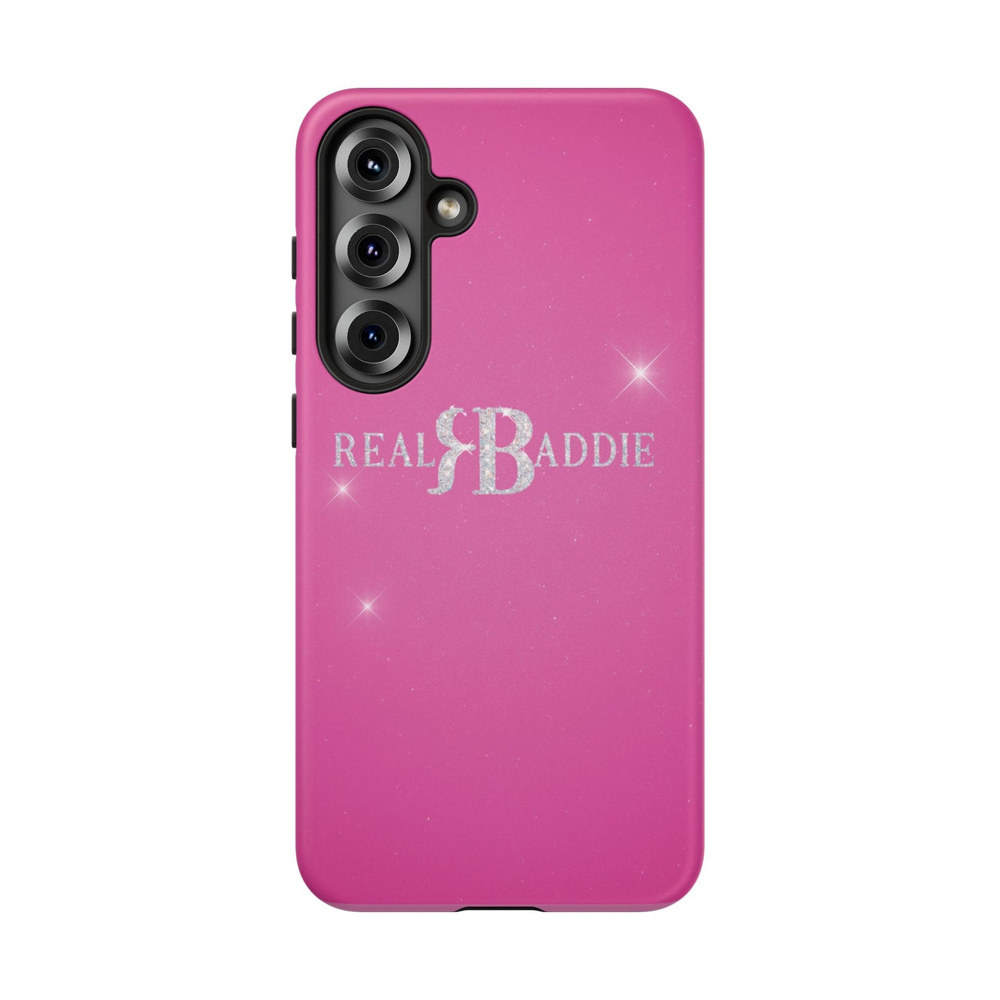 Real Baddie Tough Phone Case — Hot Pink Protective Case