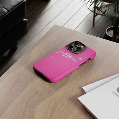 Real Baddie Tough Phone Case — Hot Pink Protective Case