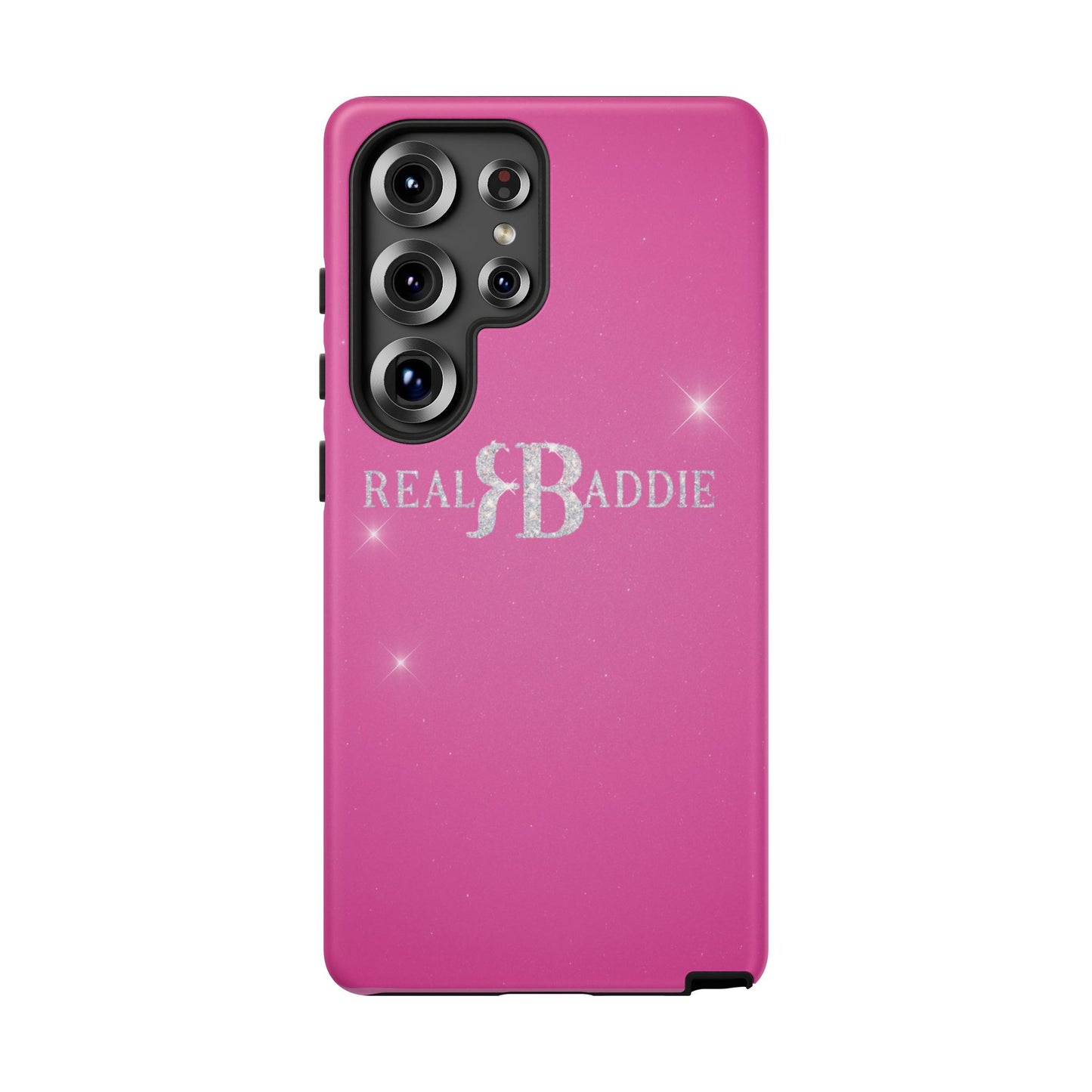 Real Baddie Tough Phone Case — Hot Pink Protective Case
