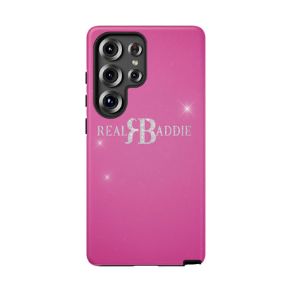 Real Baddie Tough Phone Case — Hot Pink Protective Case