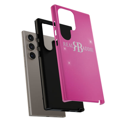 Real Baddie Tough Phone Case — Hot Pink Protective Case