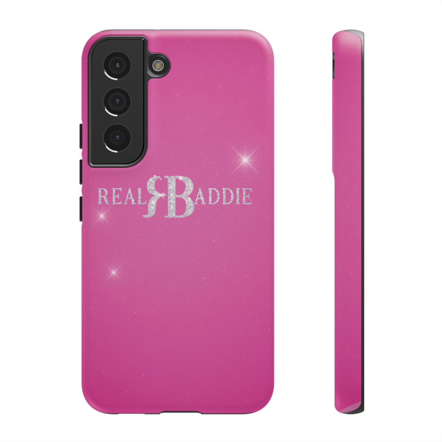 Real Baddie Tough Phone Case — Hot Pink Protective Case