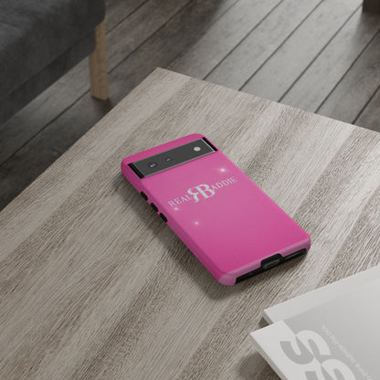 Real Baddie Tough Phone Case — Hot Pink Protective Case