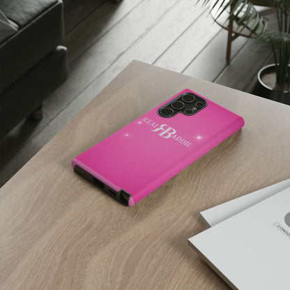Real Baddie Tough Phone Case — Hot Pink Protective Case