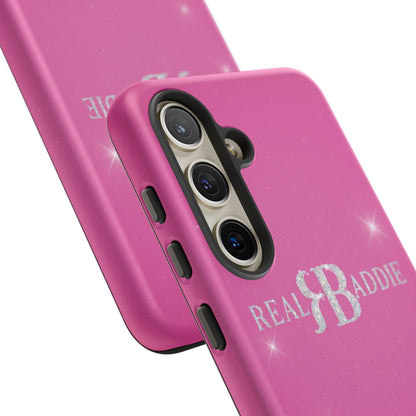 Real Baddie Tough Phone Case — Hot Pink Protective Case