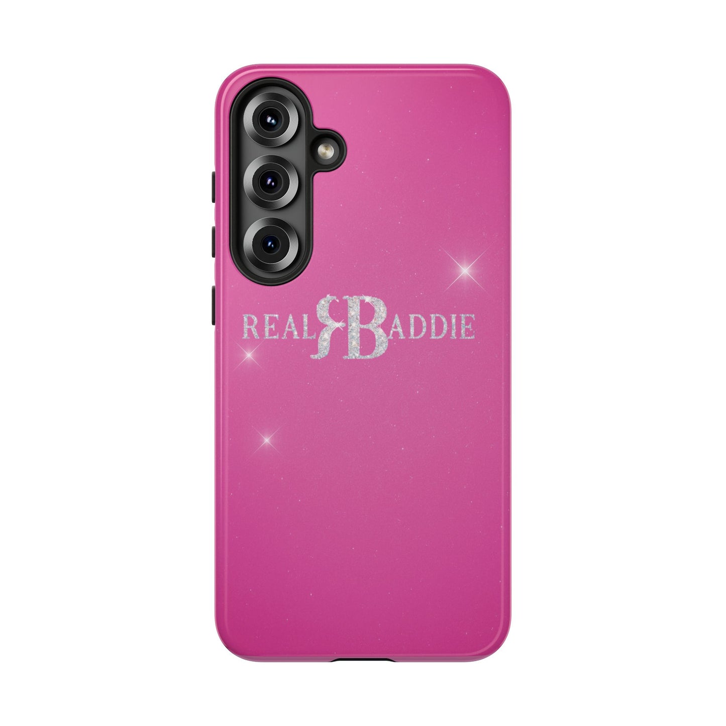 Real Baddie Tough Phone Case — Hot Pink Protective Case