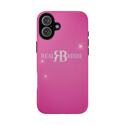 Real Baddie Tough Phone Case — Hot Pink Protective Case
