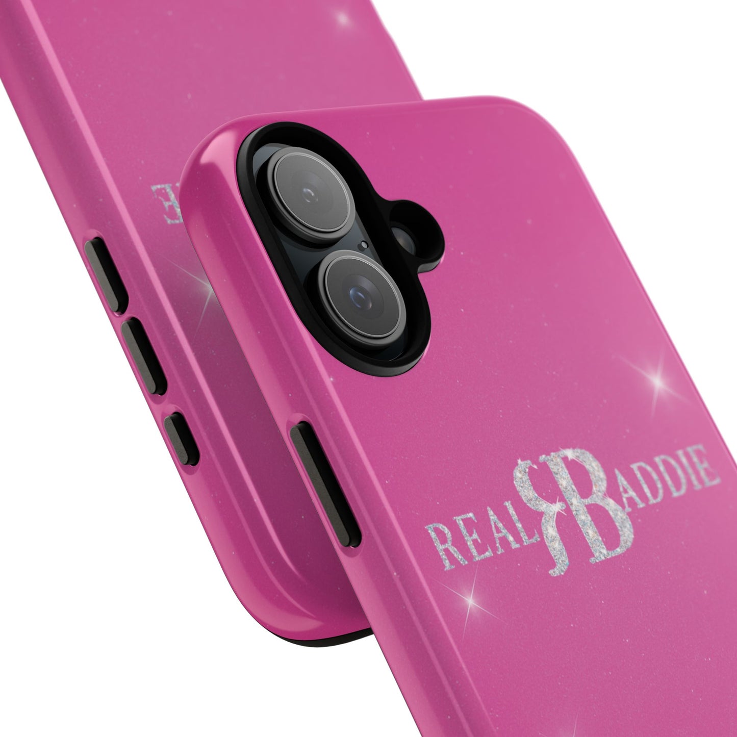 Real Baddie Tough Phone Case — Hot Pink Protective Case
