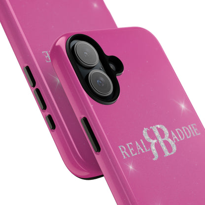 Real Baddie Tough Phone Case — Hot Pink Protective Case