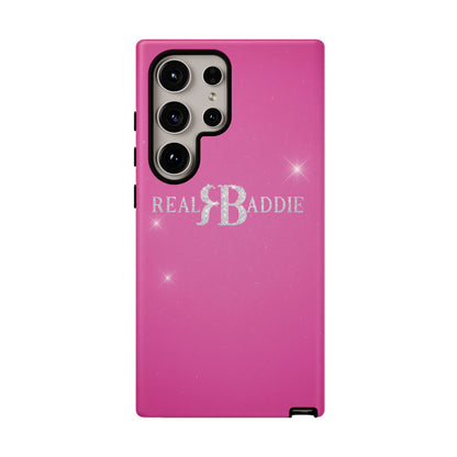 Real Baddie Tough Phone Case — Hot Pink Protective Case