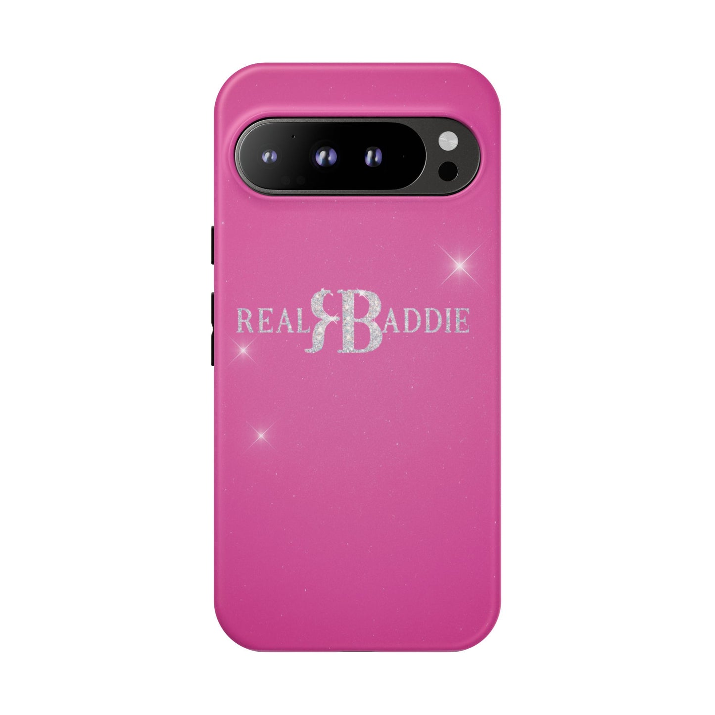 Real Baddie Tough Phone Case — Hot Pink Protective Case