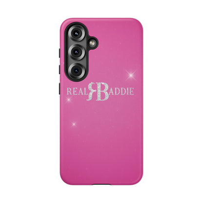 Real Baddie Tough Phone Case — Hot Pink Protective Case