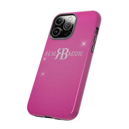 Real Baddie Tough Phone Case — Hot Pink Protective Case