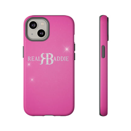 Real Baddie Tough Phone Case — Hot Pink Protective Case