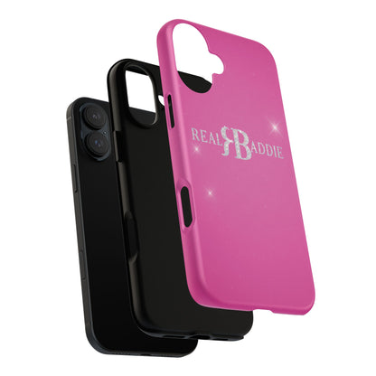 Real Baddie Tough Phone Case — Hot Pink Protective Case