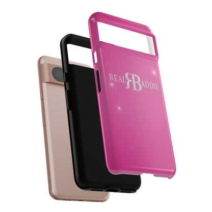 Real Baddie Tough Phone Case — Hot Pink Protective Case