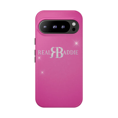 Real Baddie Tough Phone Case — Hot Pink Protective Case