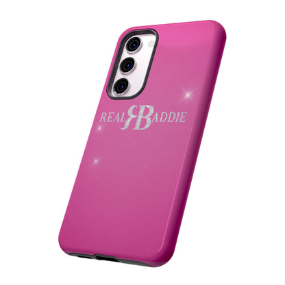 Real Baddie Tough Phone Case — Hot Pink Protective Case