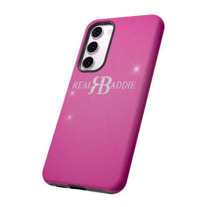 Real Baddie Tough Phone Case — Hot Pink Protective Case