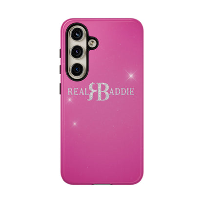 Real Baddie Tough Phone Case — Hot Pink Protective Case