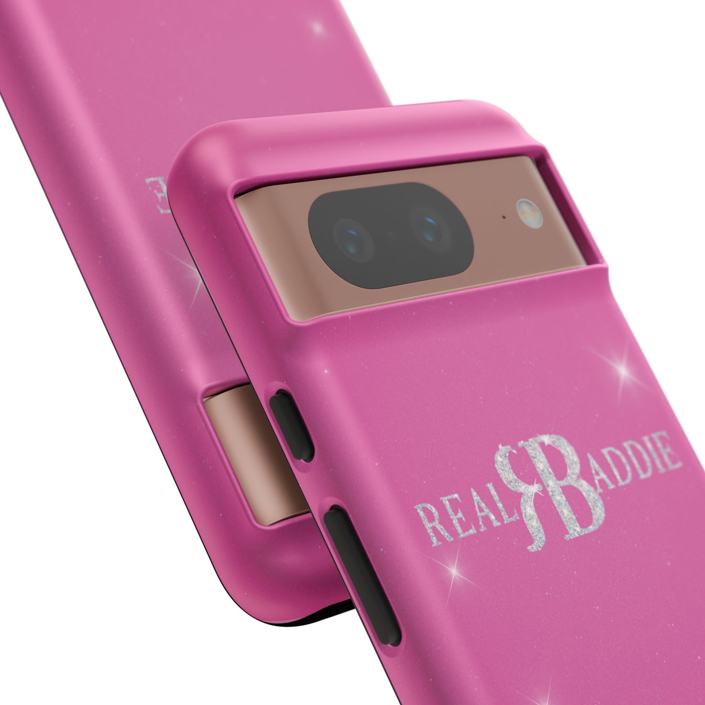 Real Baddie Tough Phone Case — Hot Pink Protective Case