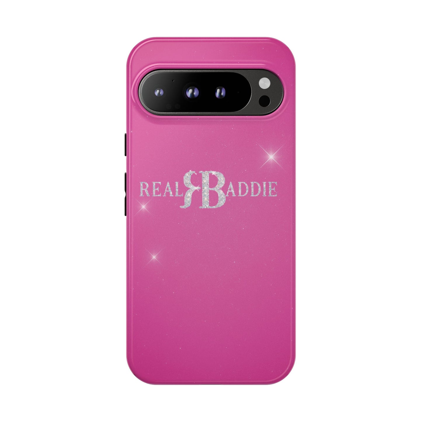 Real Baddie Tough Phone Case — Hot Pink Protective Case