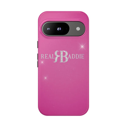 Real Baddie Tough Phone Case — Hot Pink Protective Case