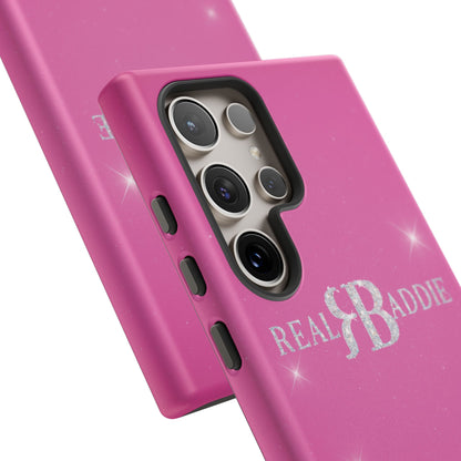 Real Baddie Tough Phone Case — Hot Pink Protective Case