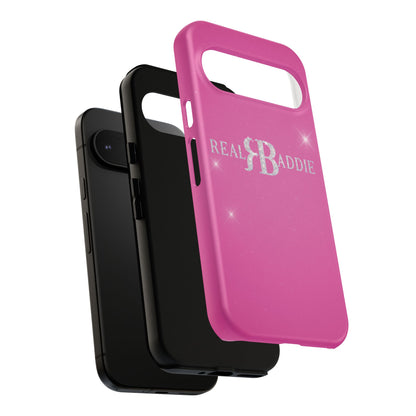 Real Baddie Tough Phone Case — Hot Pink Protective Case