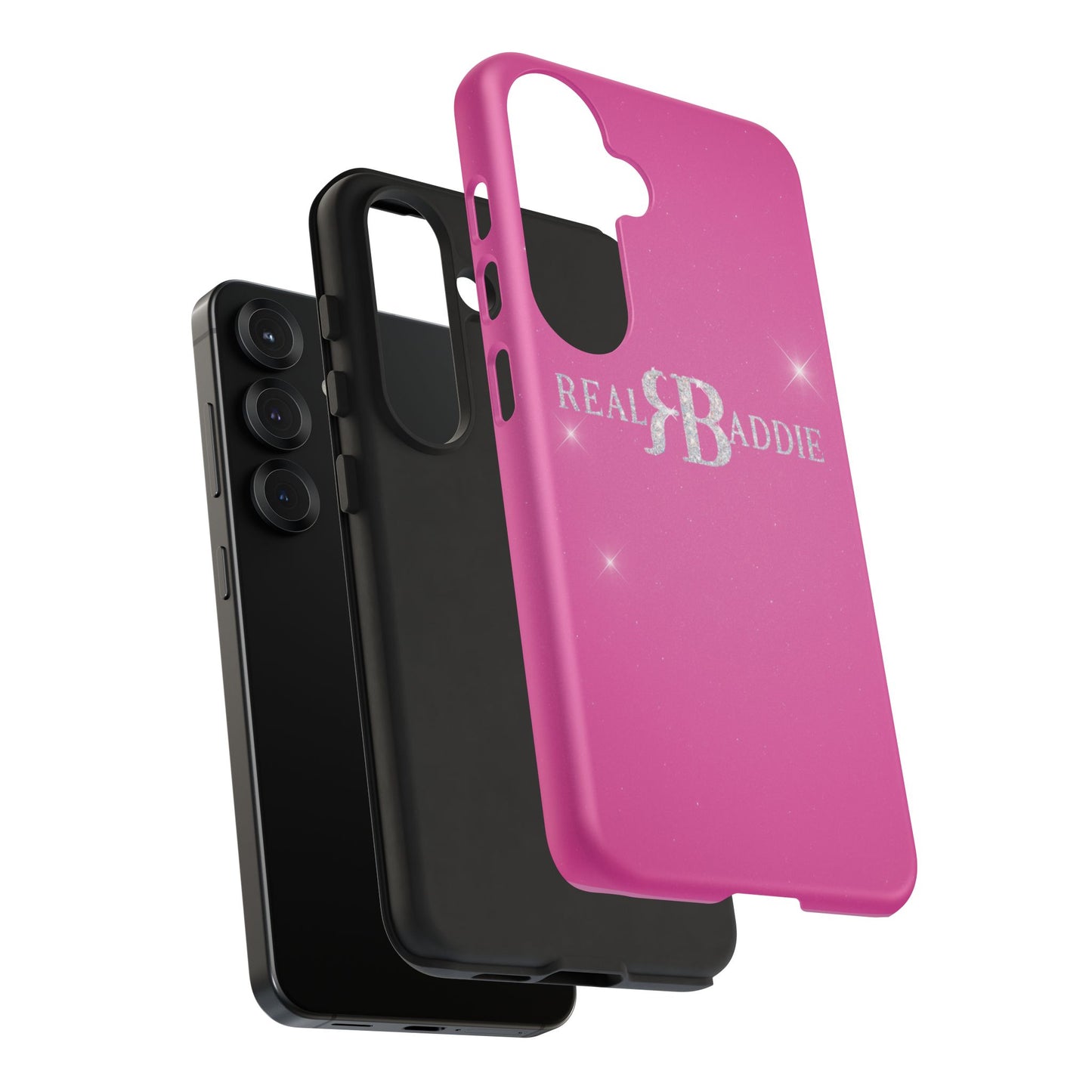 Real Baddie Tough Phone Case — Hot Pink Protective Case