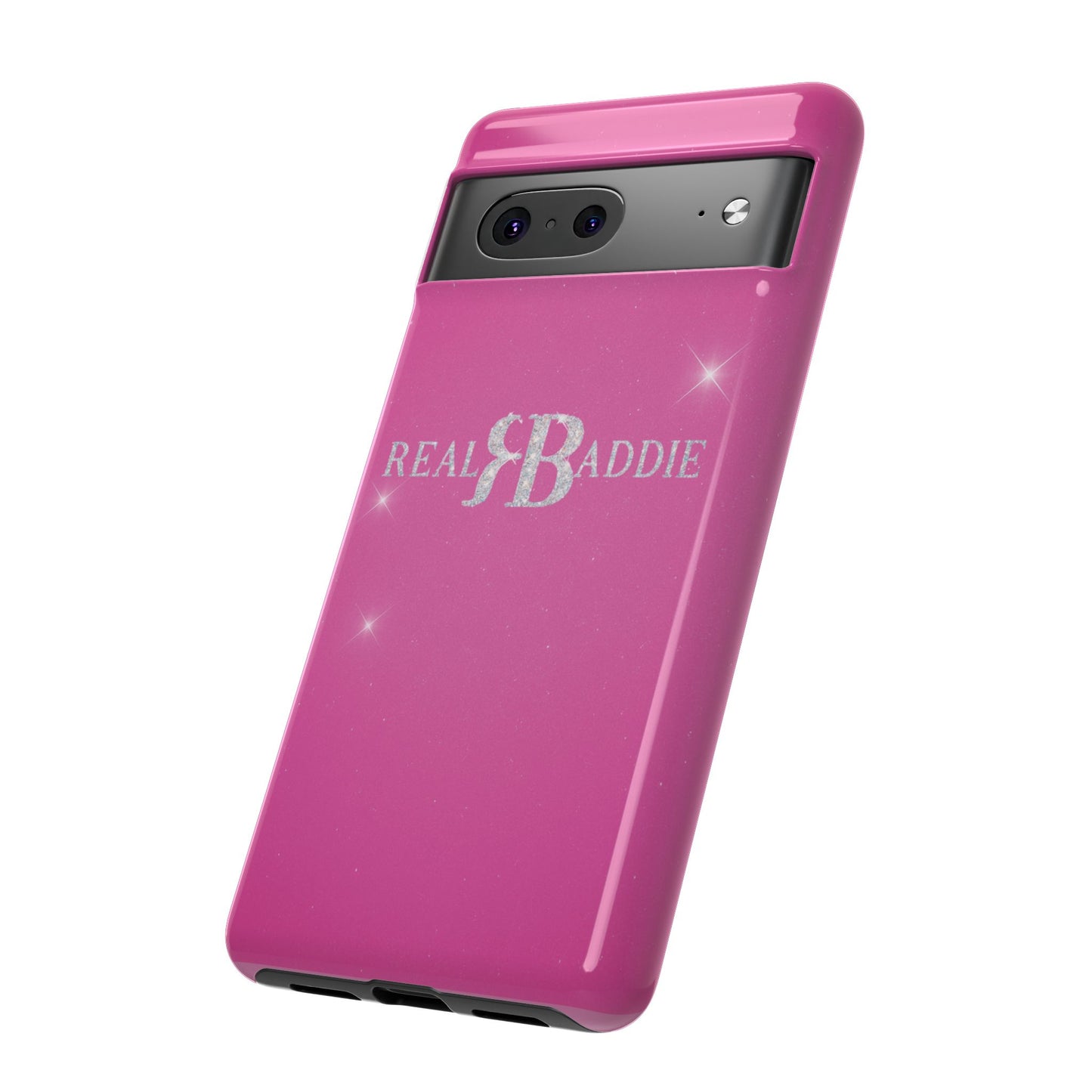 Real Baddie Tough Phone Case — Hot Pink Protective Case