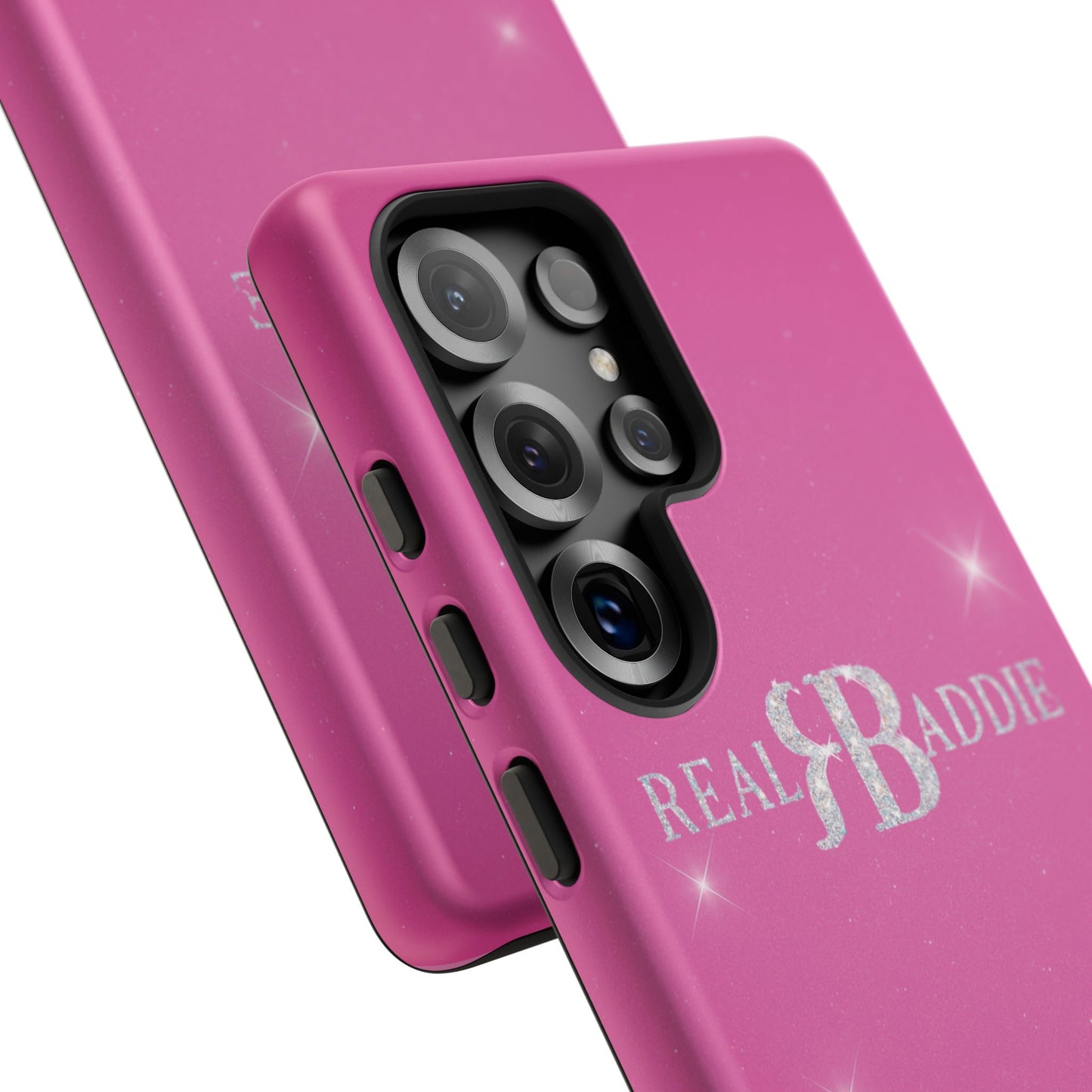 Real Baddie Tough Phone Case — Hot Pink Protective Case