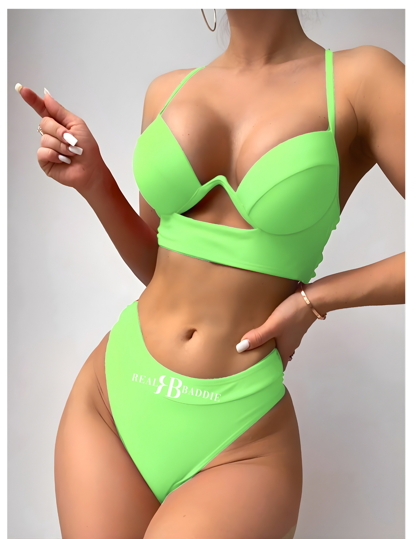 2 Pieces Bikini Women underwire Bikini