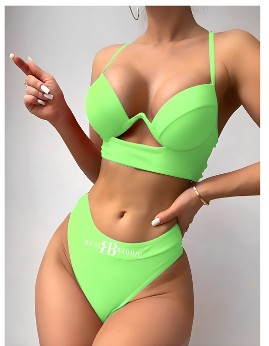 2 Pieces Bikini Women underwire Bikini