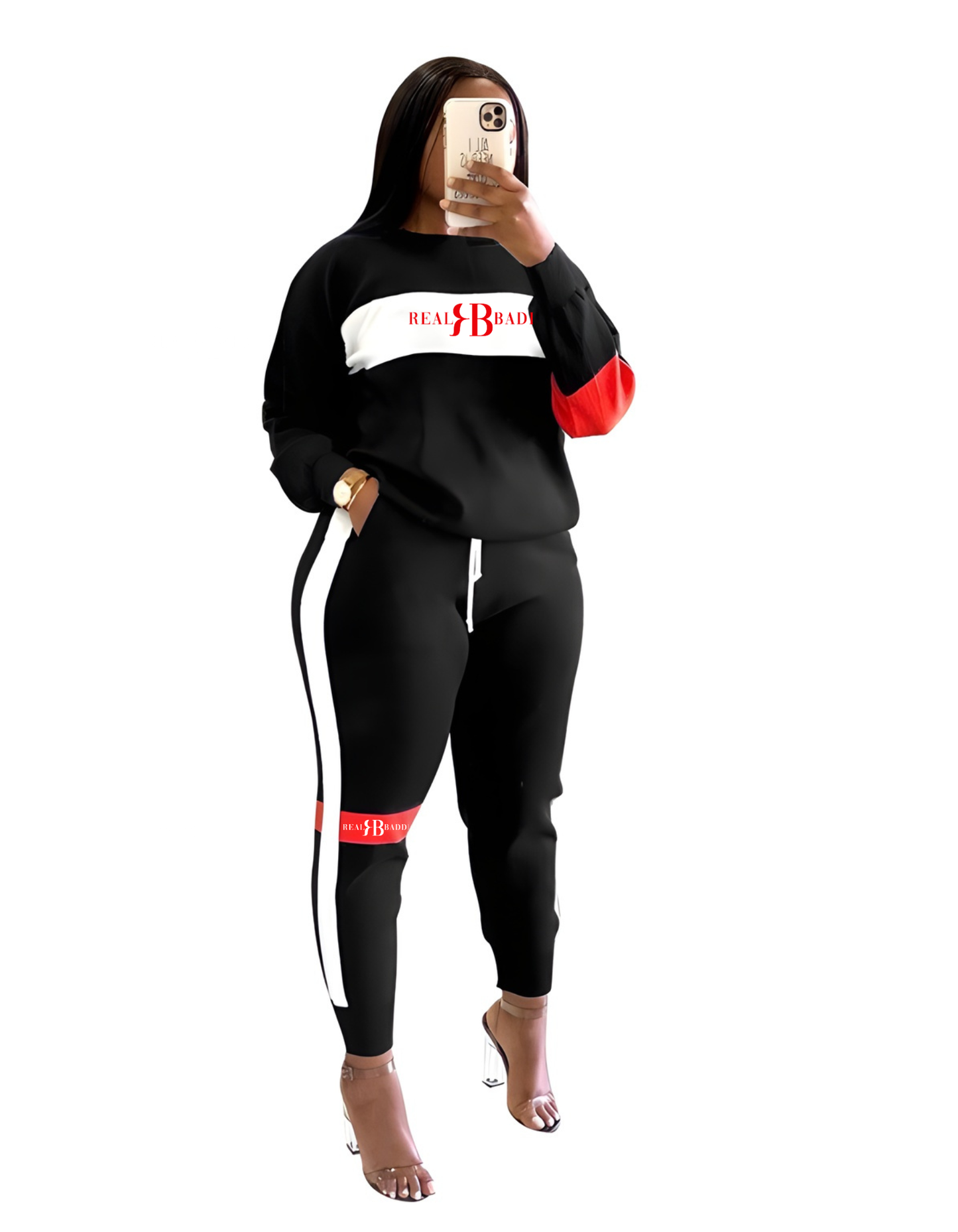 Color Block Confidence 2-Piece Tracksuit