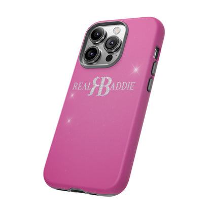 Real Baddie Tough Phone Case — Hot Pink Protective Case