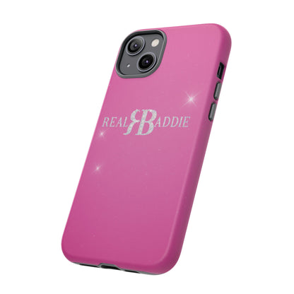 Real Baddie Tough Phone Case — Hot Pink Protective Case