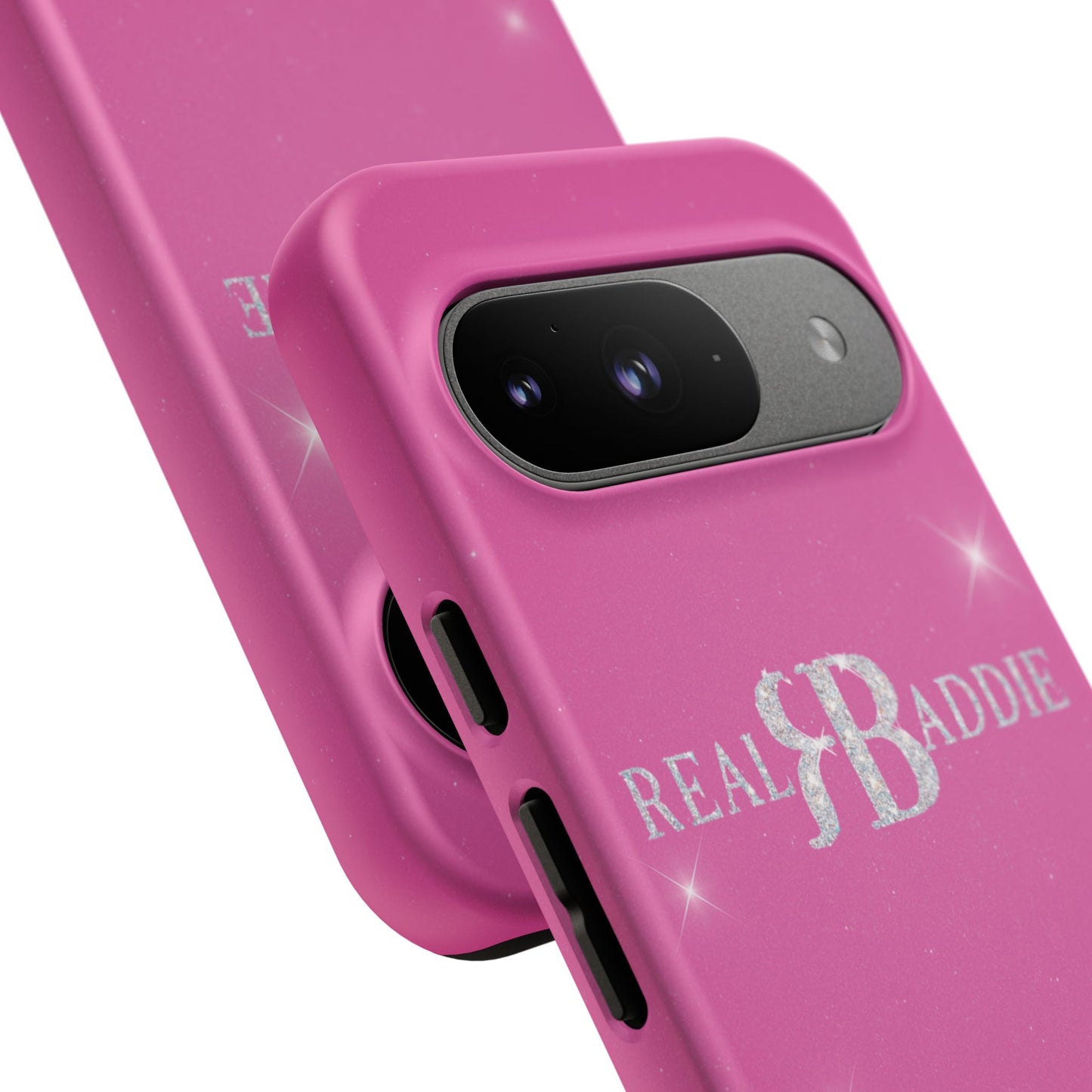 Real Baddie Tough Phone Case — Hot Pink Protective Case