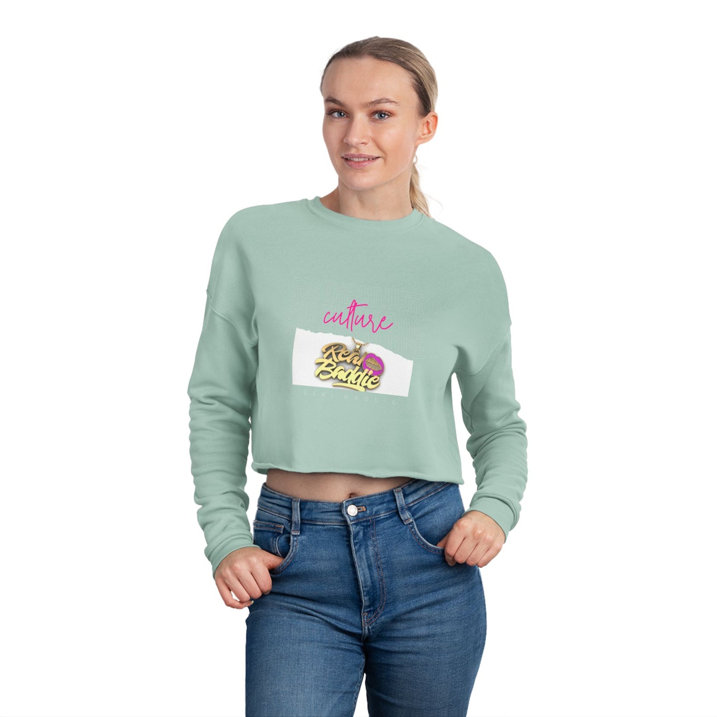 For The Culture Cropped Sweatshirt