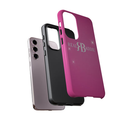 Real Baddie Tough Phone Case — Hot Pink Protective Case