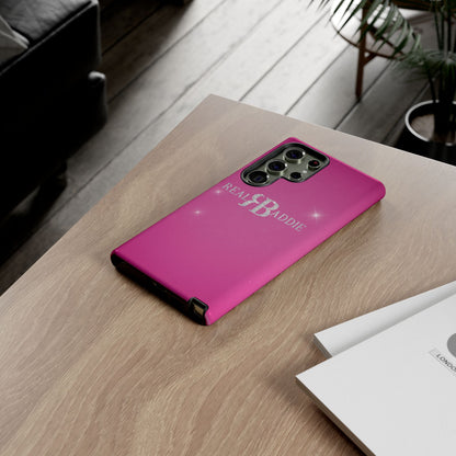 Real Baddie Tough Phone Case — Hot Pink Protective Case