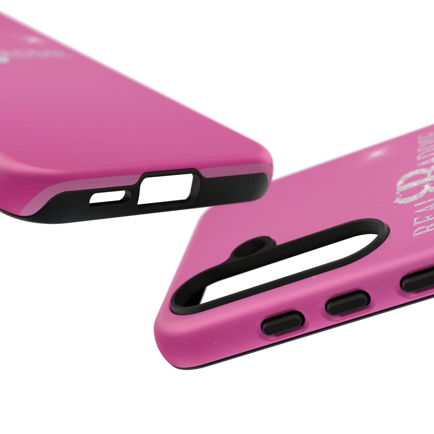 Real Baddie Tough Phone Case — Hot Pink Protective Case