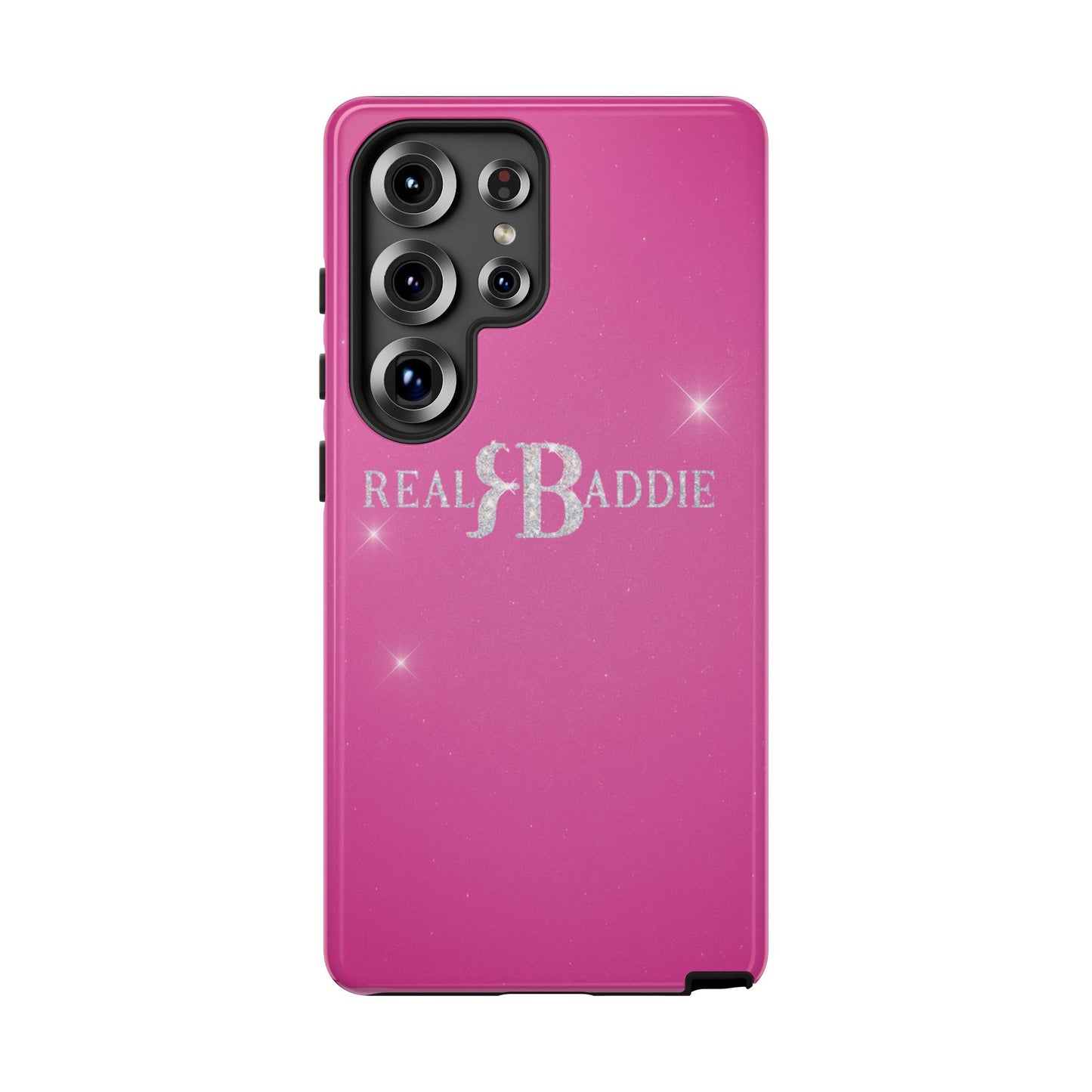 Real Baddie Tough Phone Case — Hot Pink Protective Case