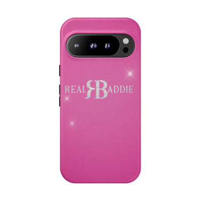 Real Baddie Tough Phone Case — Hot Pink Protective Case