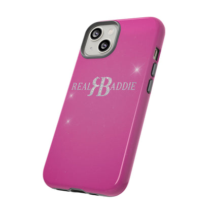 Real Baddie Tough Phone Case — Hot Pink Protective Case