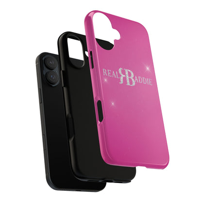Real Baddie Tough Phone Case — Hot Pink Protective Case