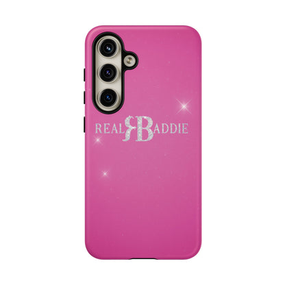 Real Baddie Tough Phone Case — Hot Pink Protective Case