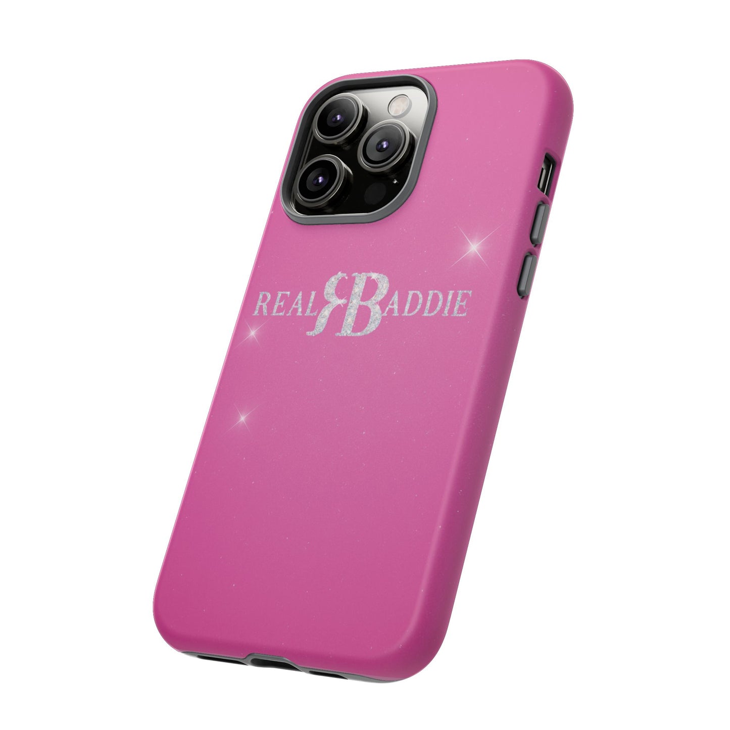 Real Baddie Tough Phone Case — Hot Pink Protective Case